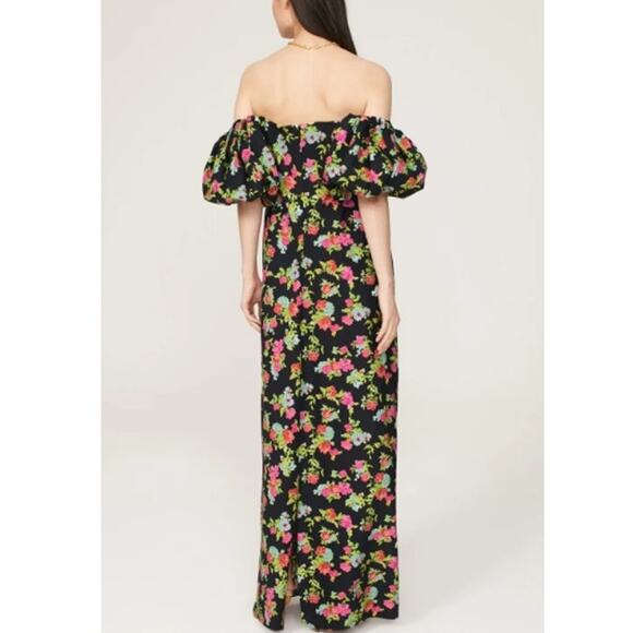 Caroline Constas Reyna Off Shoulder Floral Dress XS - Picture 4 of 12